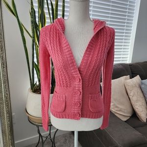 delia's Button front cardigan sweater size small. Good preowned condition.